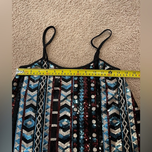 RUE 21 multicolor Sequins Tank Top - Picture 4 of 6